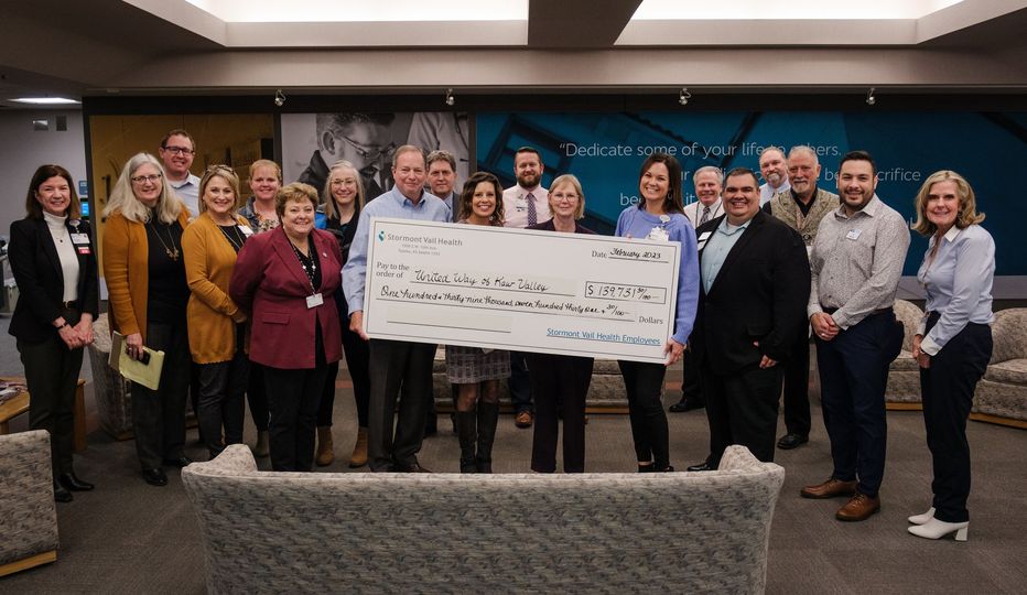 Stormont Vail Workplace Campaign Check Presentation