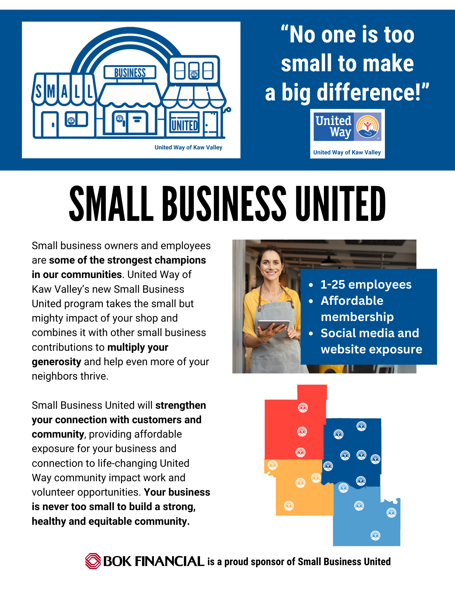 Small Business United flyer front 2024
