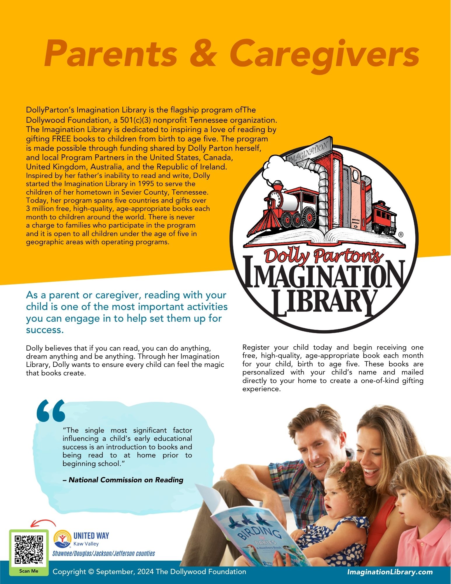 Parents & Caregivers Brochure Page 1