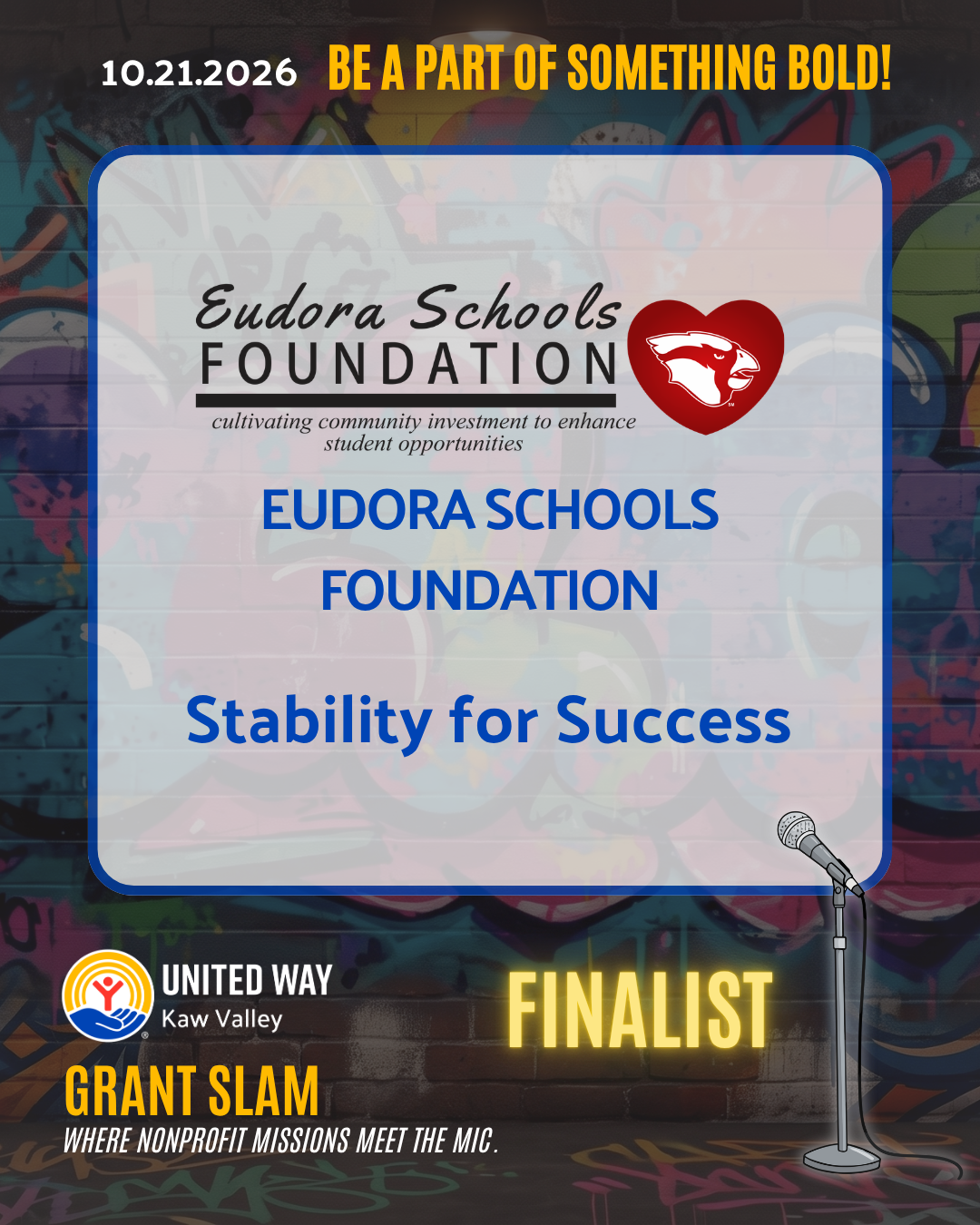 Grant Slam Finalist-Eudora Schools Foundation