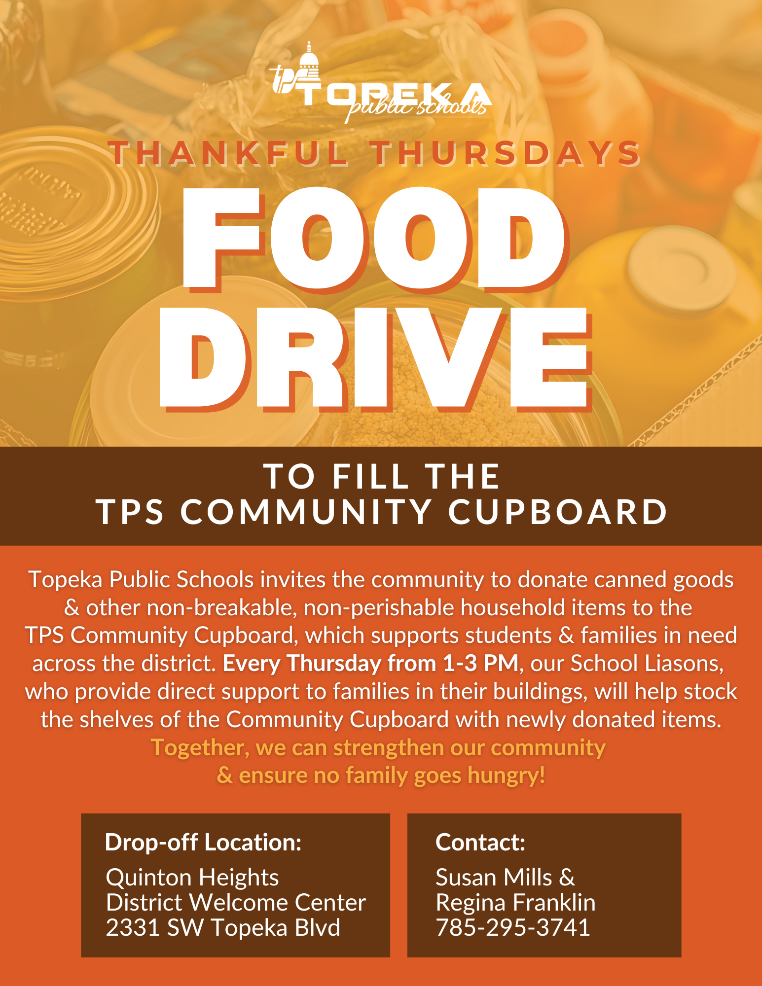 Topeka Public Schools Community Cupboard