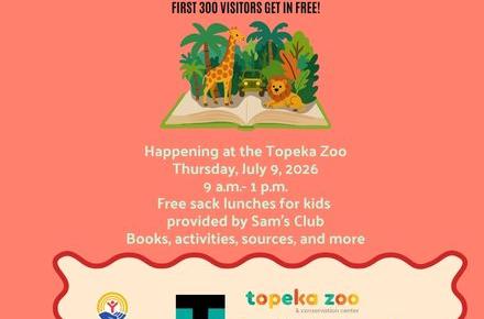 Wild About Reading, Thursday, July 9th, 9am-1pm