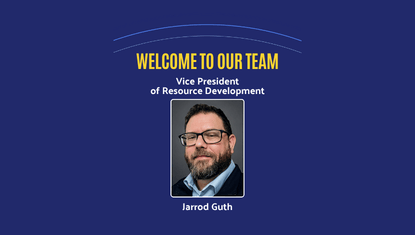 Welcome to Vice President of Resource Development, Jarrod Guth